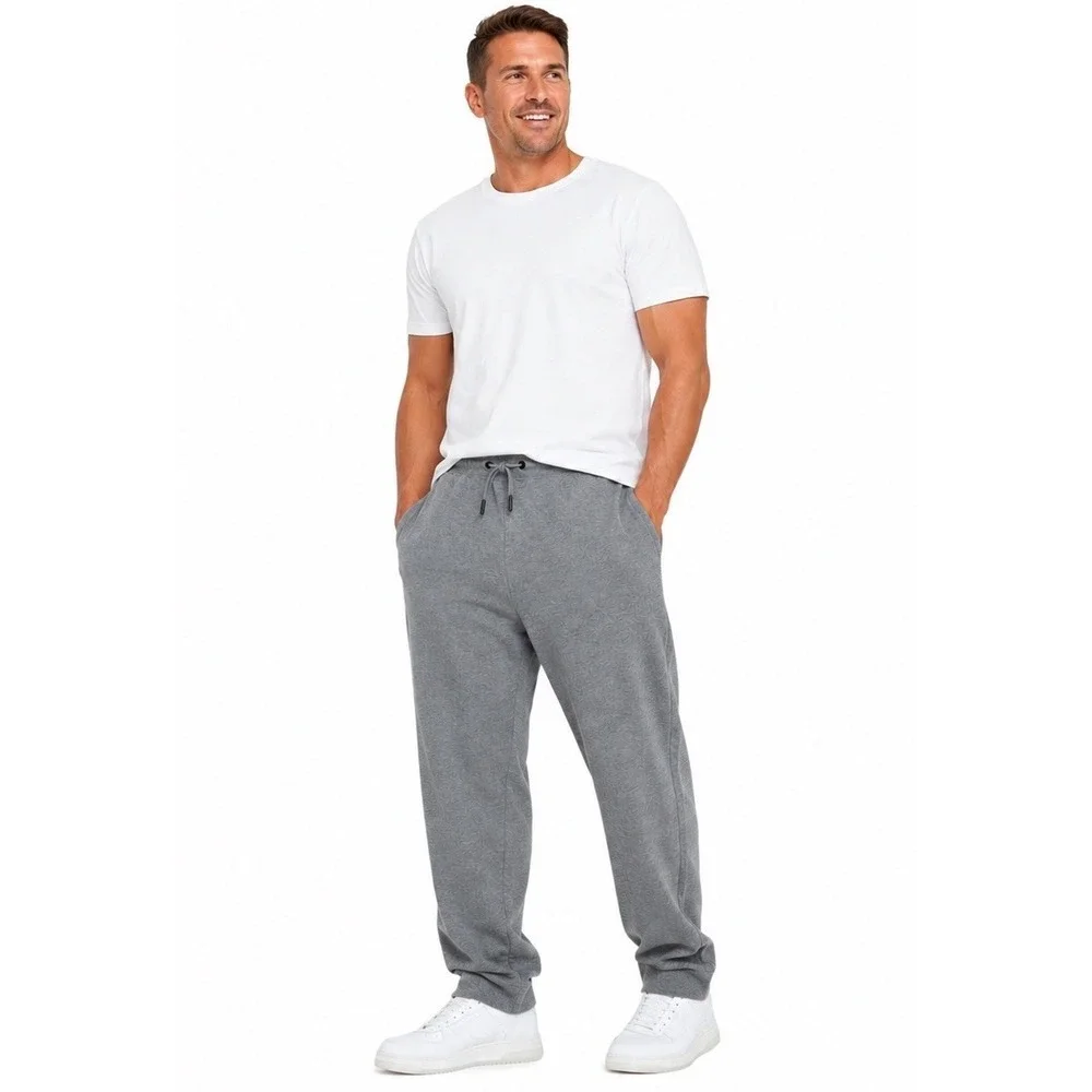 NWT Sea-Doo Mens French Terry Jogger Pants Gray 3XL Big & Tall Lounge Sweatpants